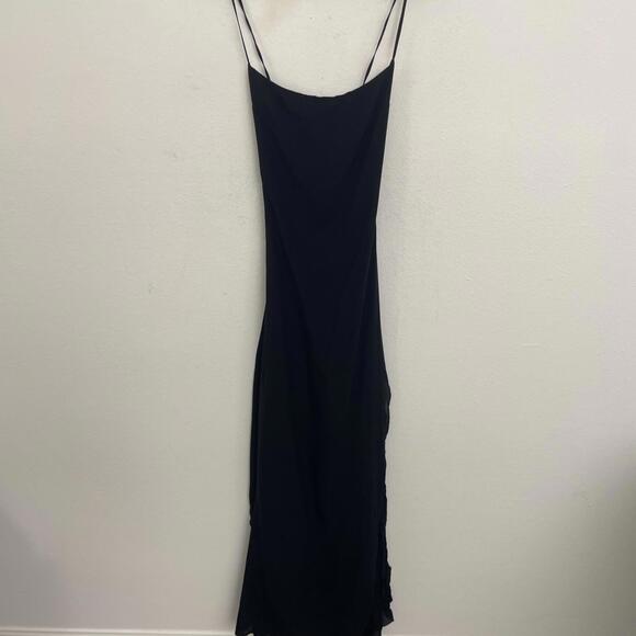 REVOLVE Indah Zera Maxi Dress black open back size XS New $211msrp - Picture 8 of 9